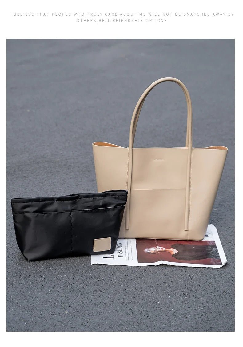 Genuine Leather Tote Bag – Women’s Work & Daily Bag - Image 18