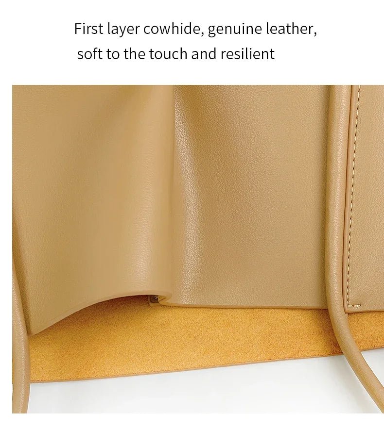 Genuine Leather Tote Bag – Women’s Work & Daily Bag - Image 12