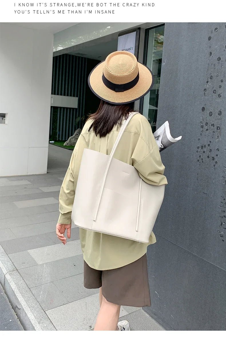 Genuine Leather Tote Bag – Women’s Work & Daily Bag - Image 21